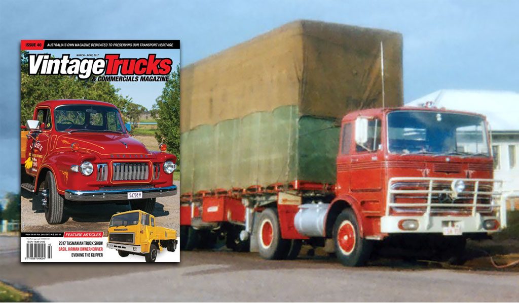 Basil Jarman – Legendary Kempsey Born Owner / Driver – Mavin Truck Centre Mercedes Freightliner ...