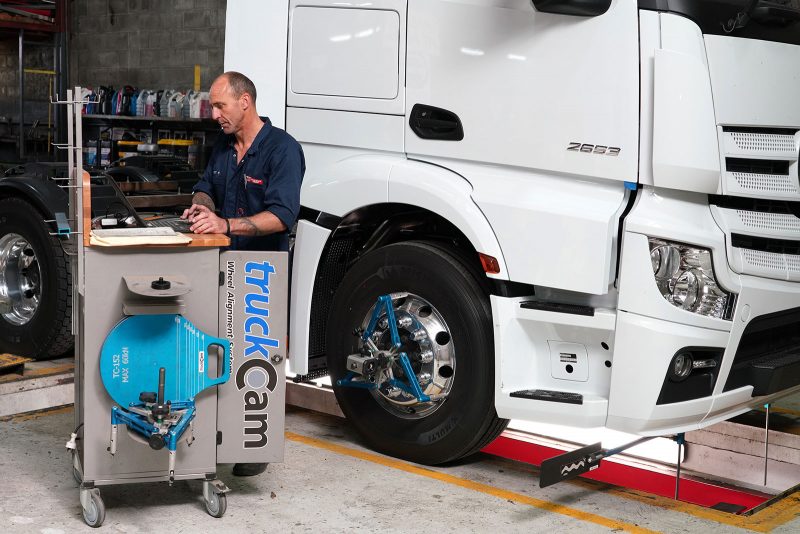 Did you know Mavin Truck Centre do truck wheel alignments? Mavin
